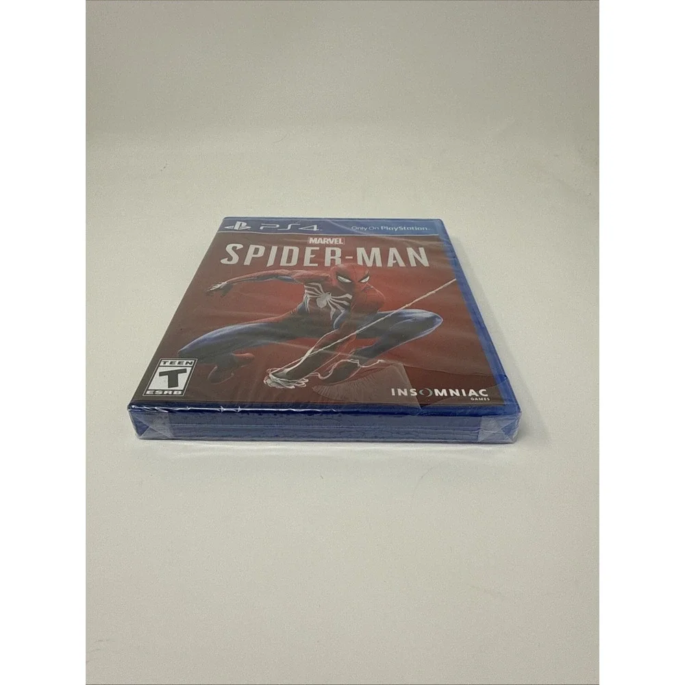 Marvel Spider-Man in case (Sony PlayStation 4, 2018) PS4 Not For Resale Edition